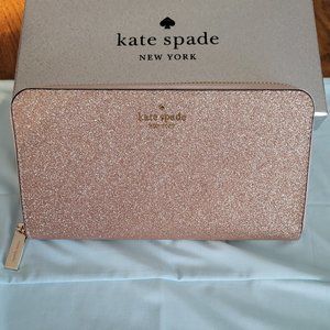 Kate Spade Rose Gold Wallet